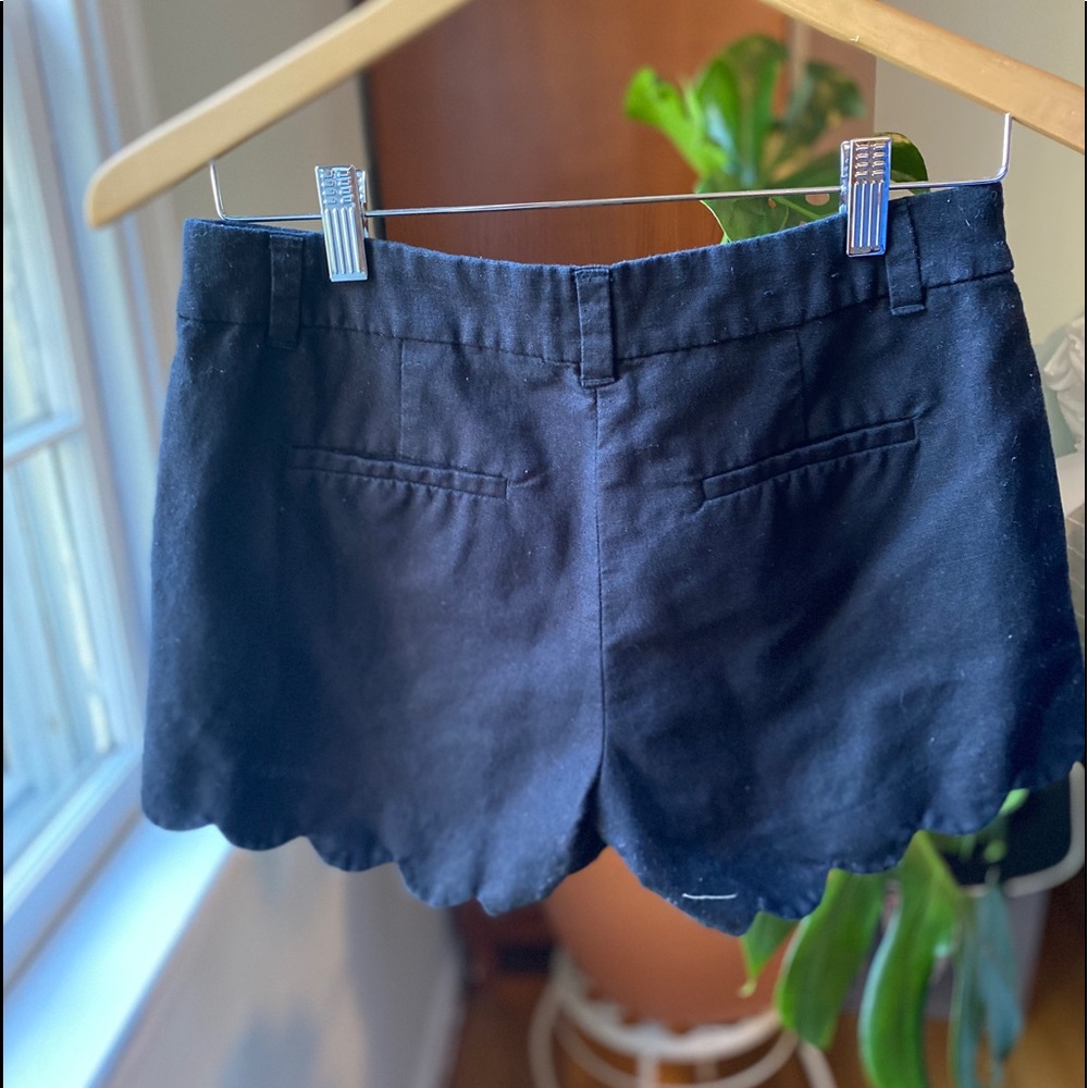 Scalloped shorts